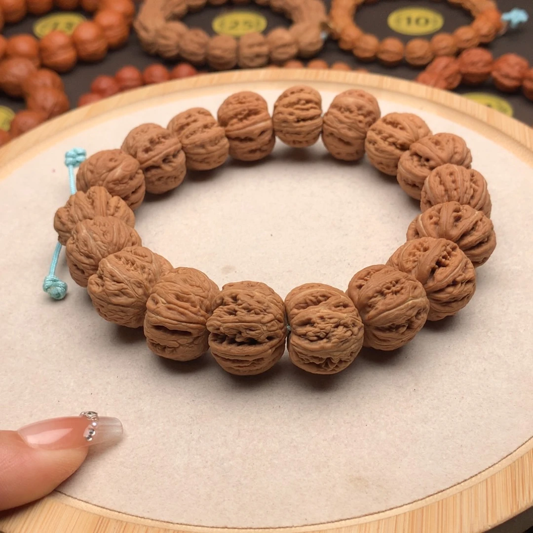 手串文玩核桃野麻磨盘