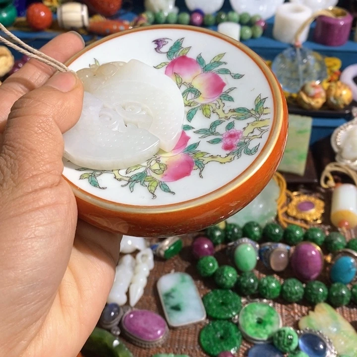 瓷片晋**愿精美非常漂亮大器