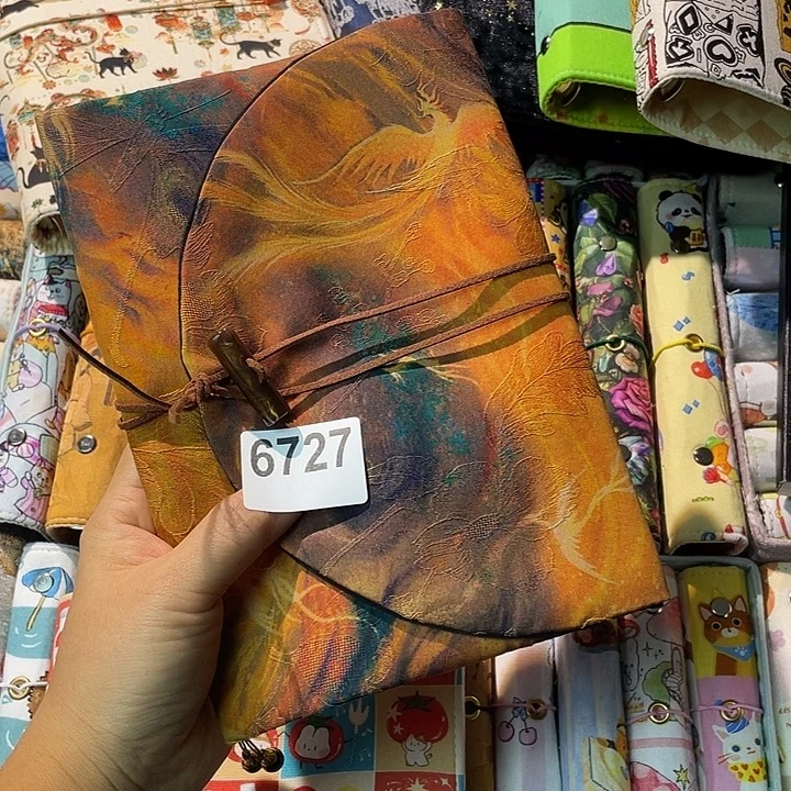 织绣香云纱A5定页仅书衣6727