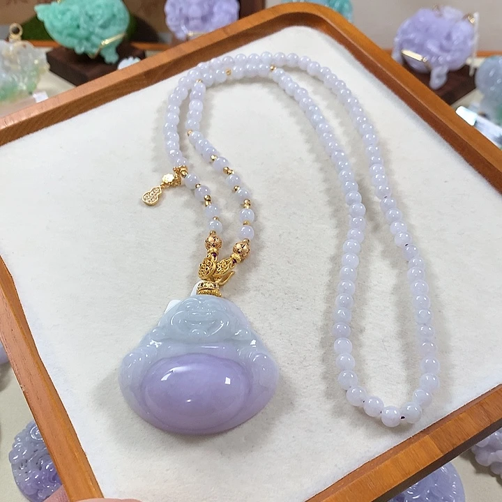 翡翠未镶嵌颈饰翡翠吊坠