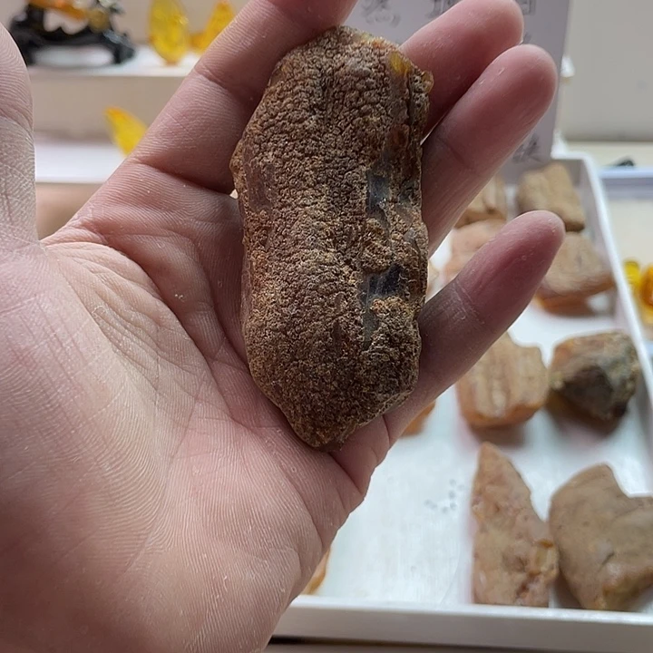 苏****定制琥珀未镶嵌天然琥珀蜜蜡