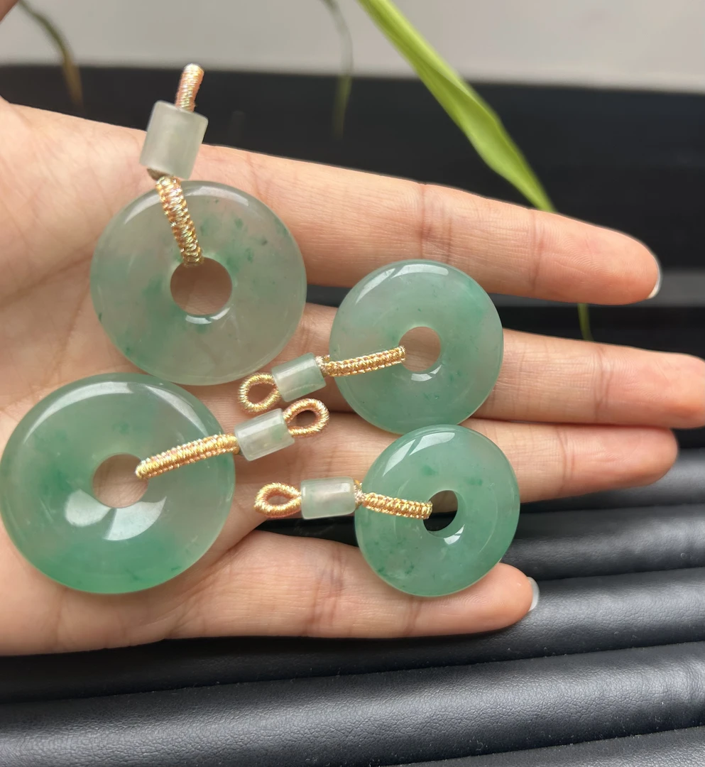 平安扣高冰飘绿（多样性发货发其一）