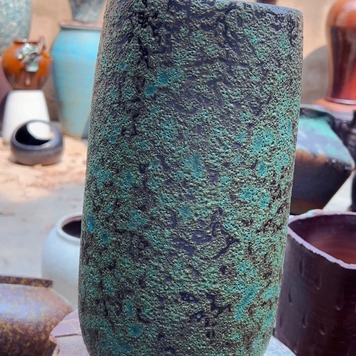 紫砂花盆高约33口约15福利
