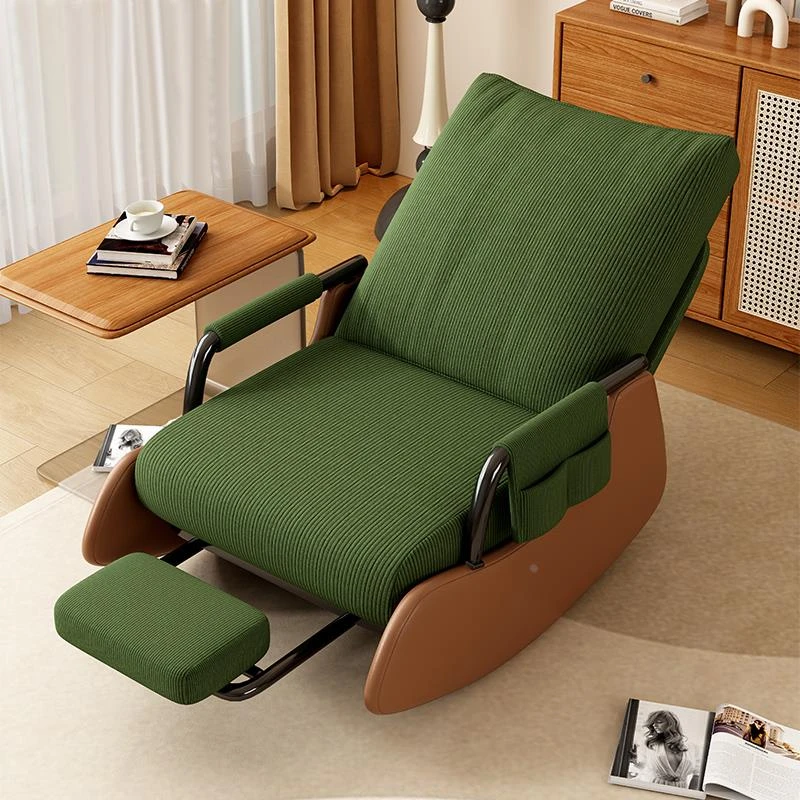 德国摇摇椅大人躺椅客厅成人可睡觉午休阳台休闲椅子懒人沙发逍遥