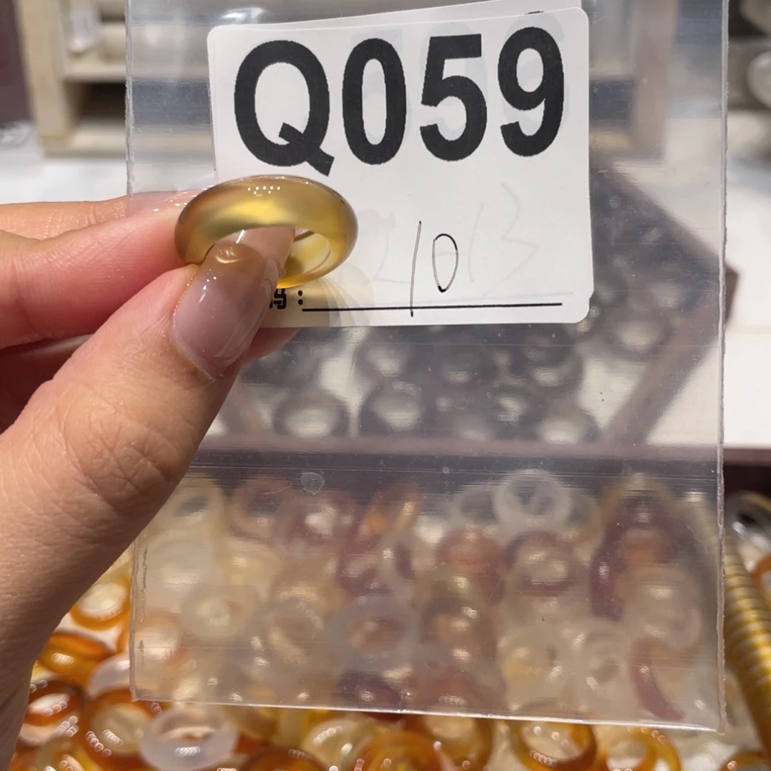 玛瑙/玉髓未镶嵌戒指059