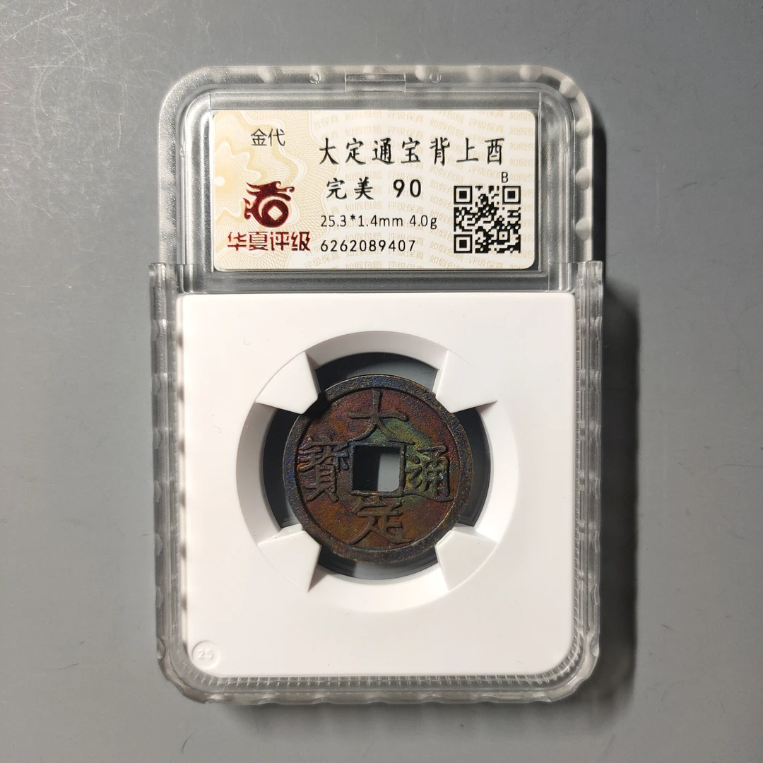 90610-12 大定通宝背上酉