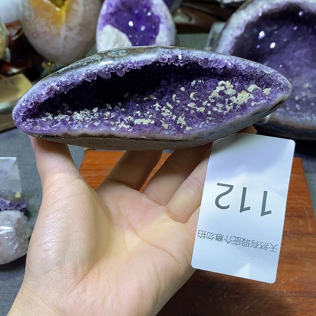 珠宝半成品未镶嵌紫晶