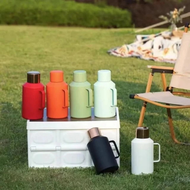 茗元素小钢炮焖茶壶随身旅行户外露营316不锈钢家用开水保温壶