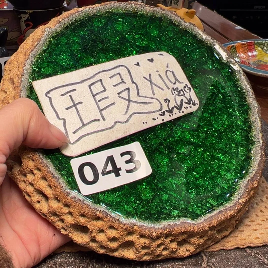 瓷片设计师手作款陶瓷