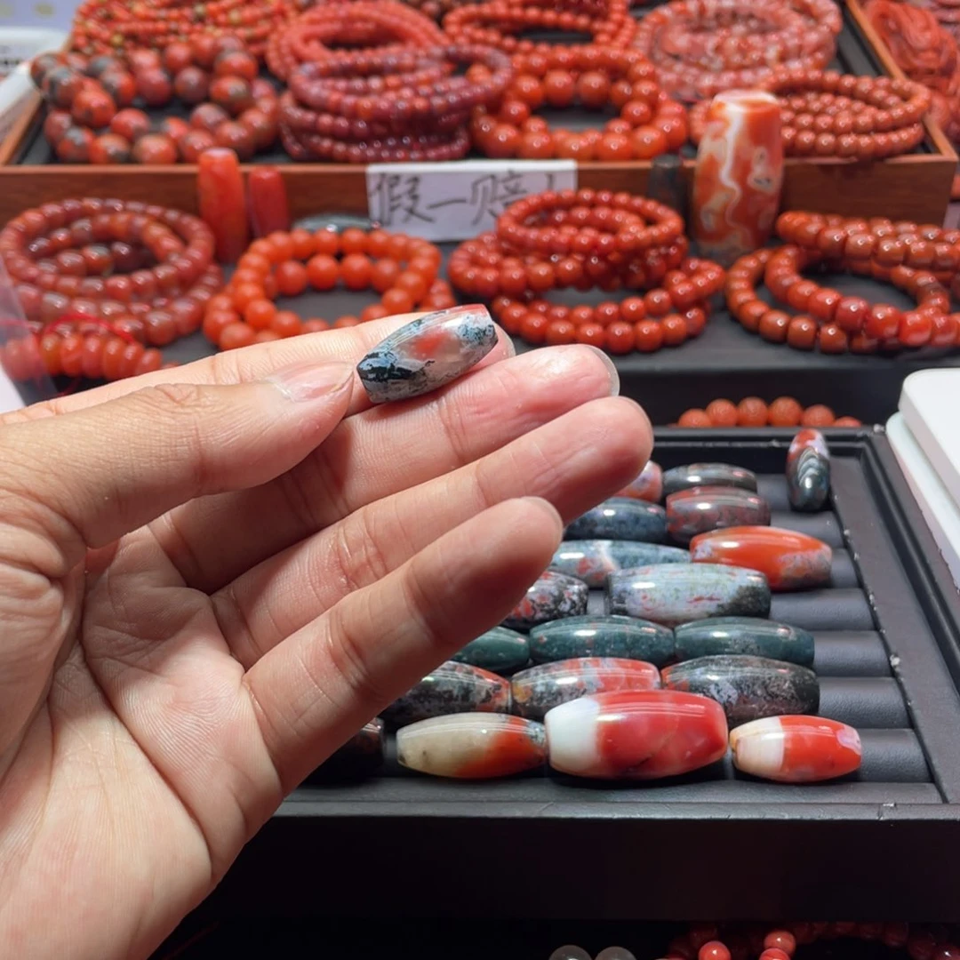 南红玛瑙未镶嵌手链丁**宝