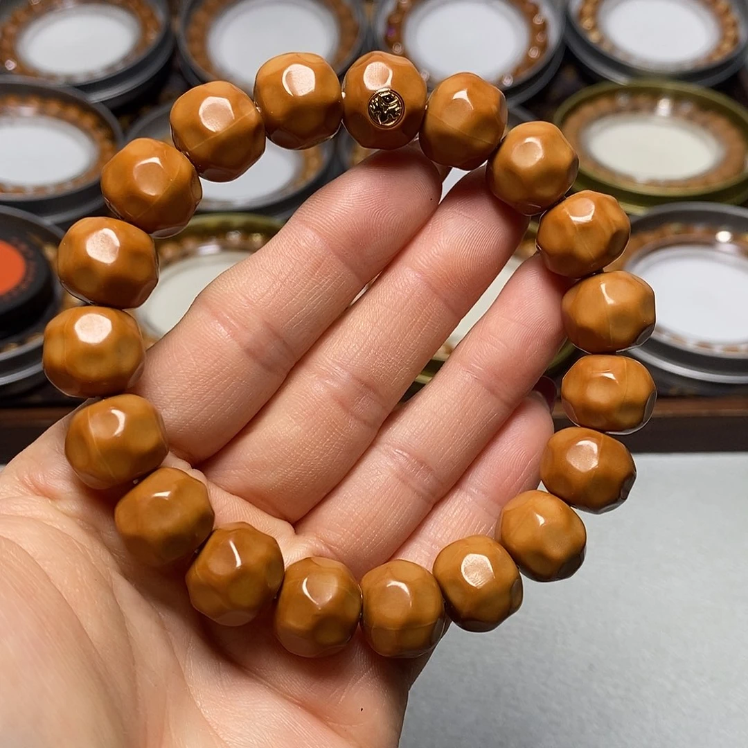 猴头核桃手串347号14左右金标大奶酪全品