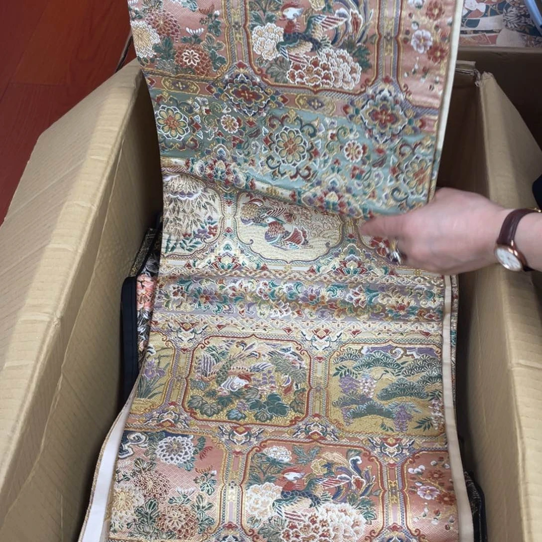 织绣唐锦桑蚕丝正绢面料