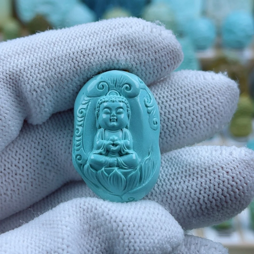 绿松石未镶嵌珠宝奇石