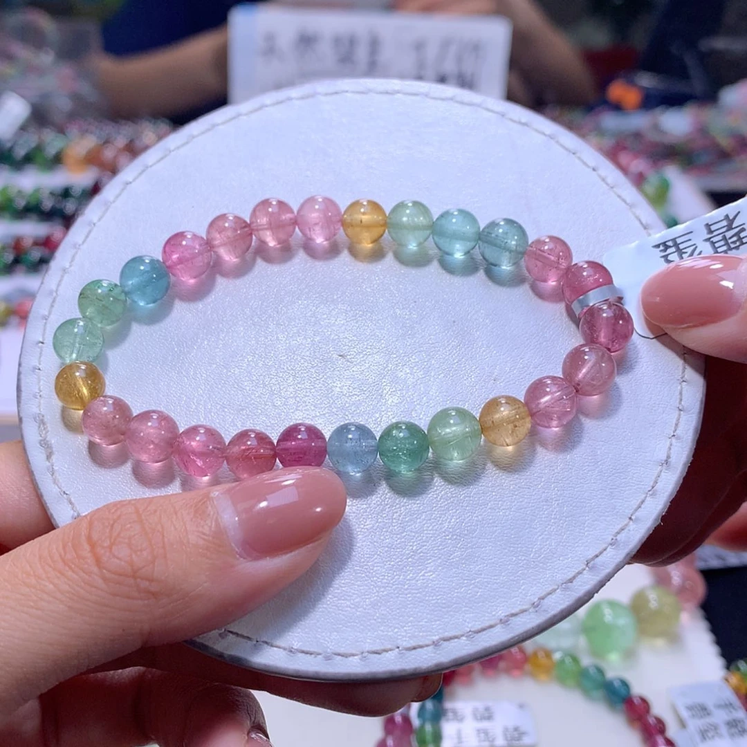 【闪购商品】未镶嵌手链碧玺7.5m