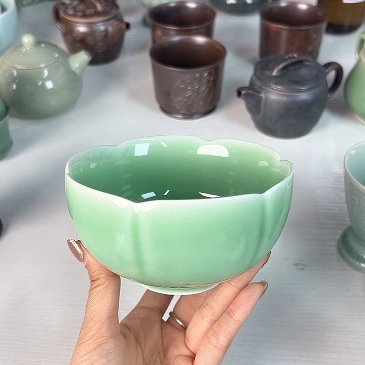 小米茶器龙泉青瓷