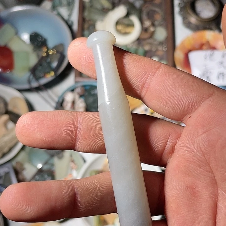 石材瑕疵工艺品烟嘴