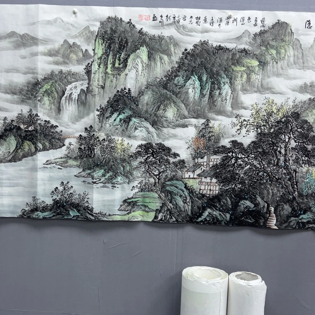 国画纯手绘字画宣纸