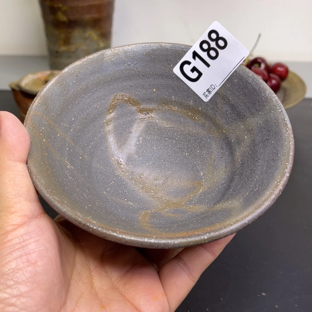 备前烧作品 好看的碗