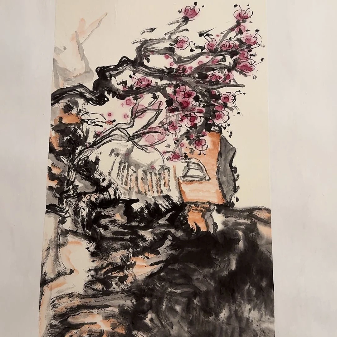 国画黄老师作品画作画作