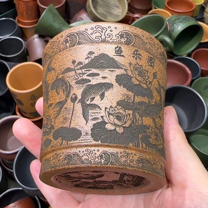 茶杯紫砂全手工紫砂