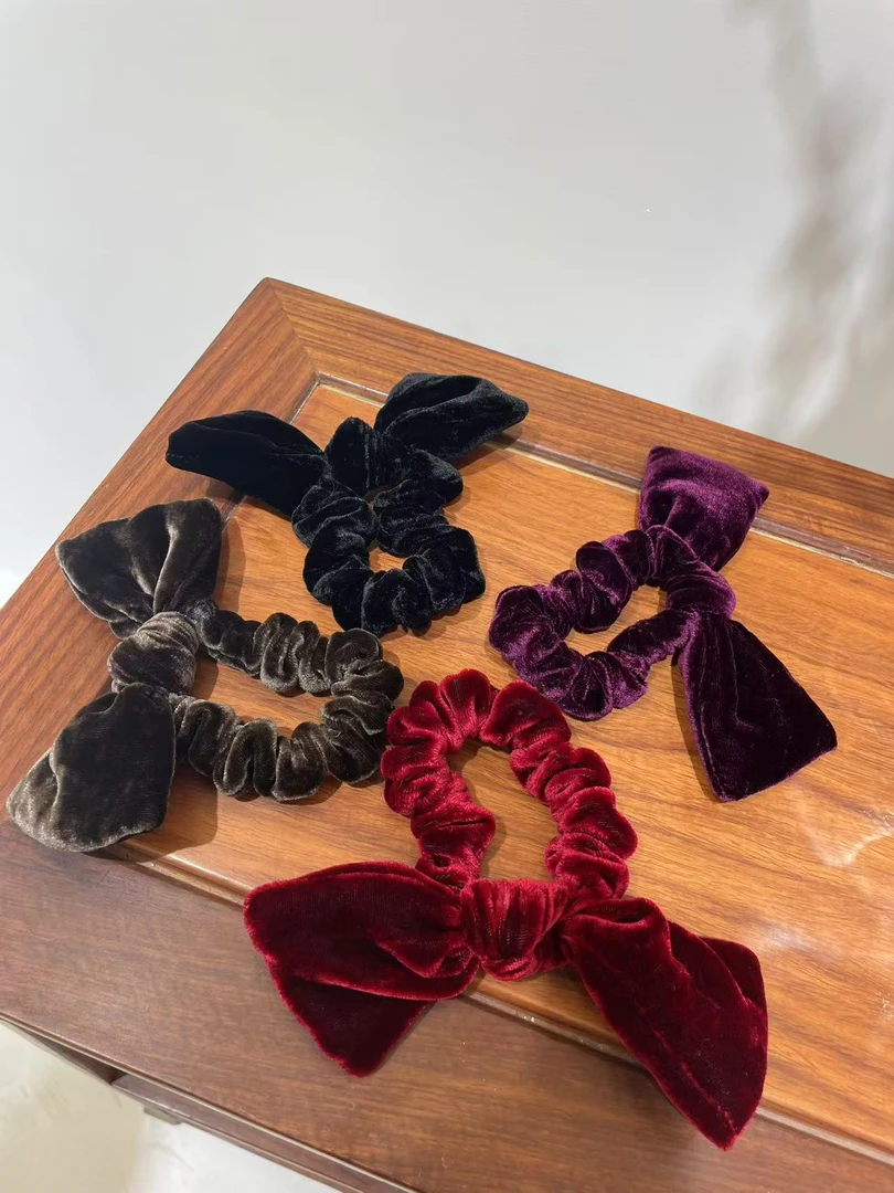 dy2047桑蚕丝丝绒氛围感护发时尚女装小配饰