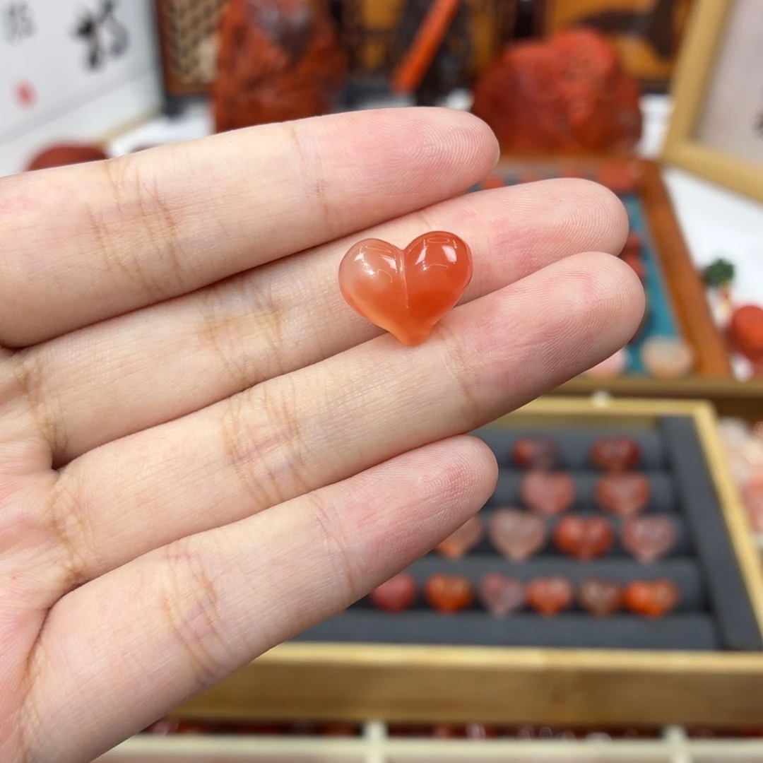 南红玛瑙未镶嵌配饰南红屁桃