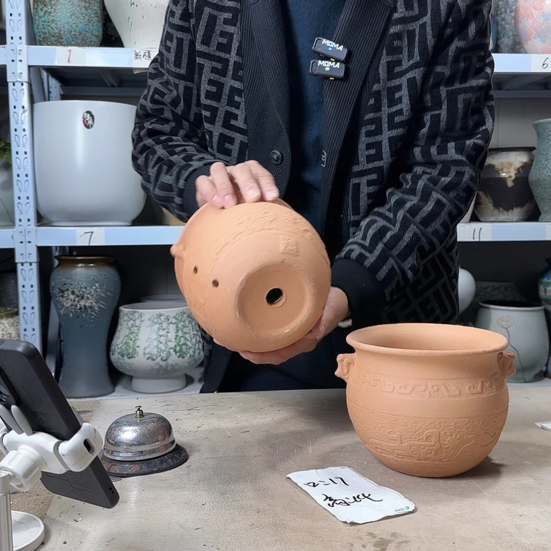 17@14 紫砂花盆尺寸