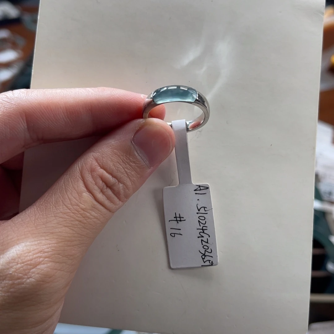 翡翠未镶嵌手镯16号