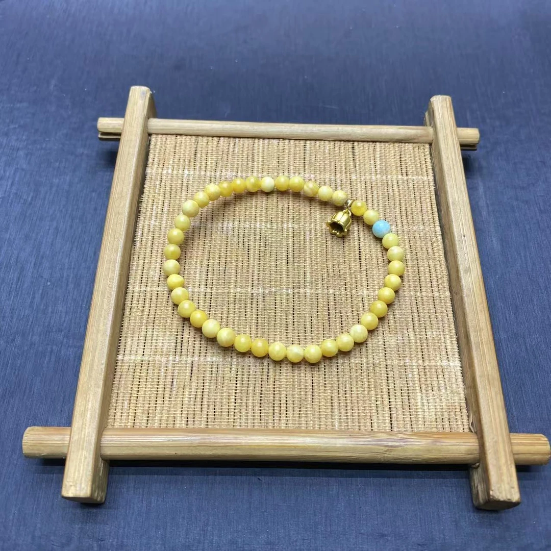 202号蜜蜡单圈手链多样性发其一