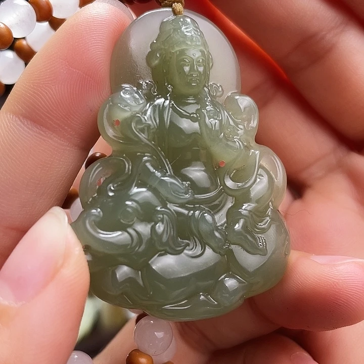 和田玉挂件未镶嵌定制发货