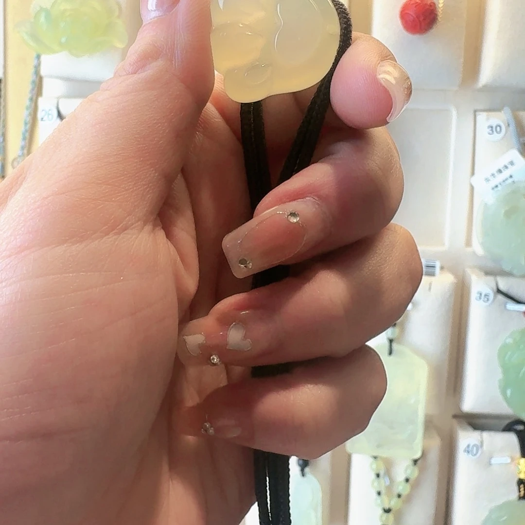 蛇纹石玉猫抓未镶嵌