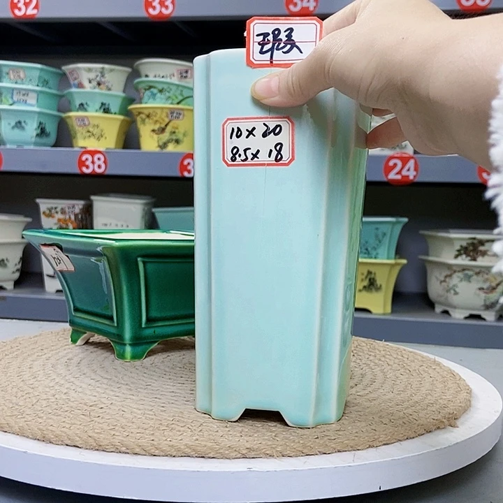 紫砂花瓶紫砂花盆