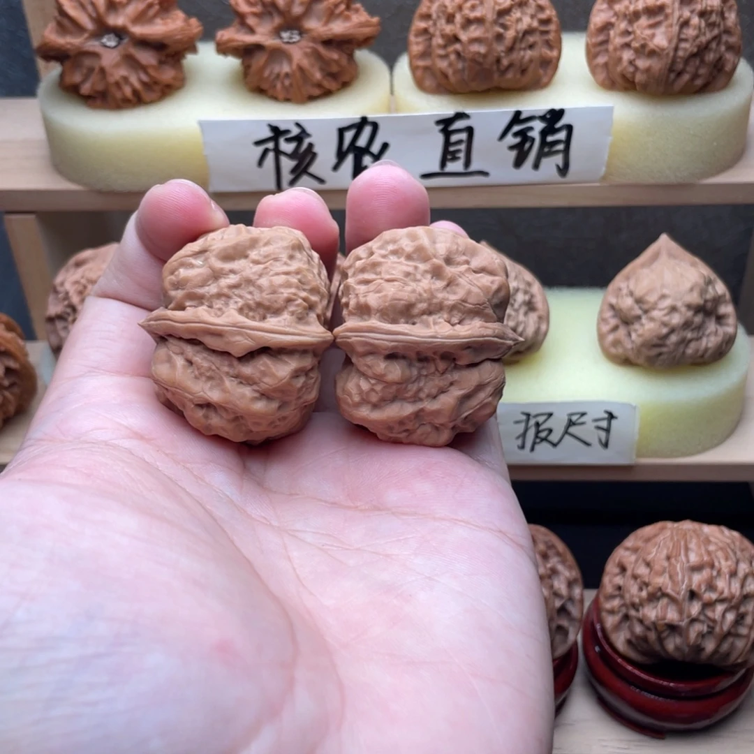 吊坠文玩核桃蛤蟆头40➕交友价