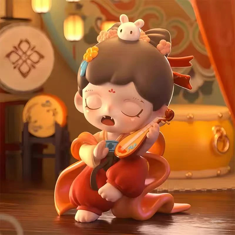 【国版】玲珑赋系列盲盒飞天霓裳公仔觅竹熊宝手办潮玩妹妹生日礼物