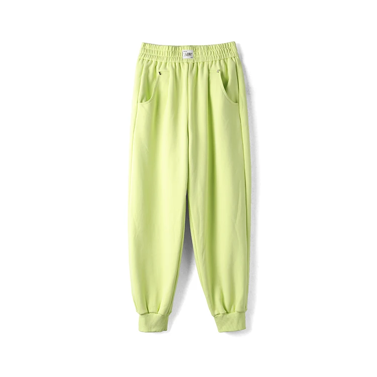 （绿色）41493【B系列】加绒休闲裤B3KC44047