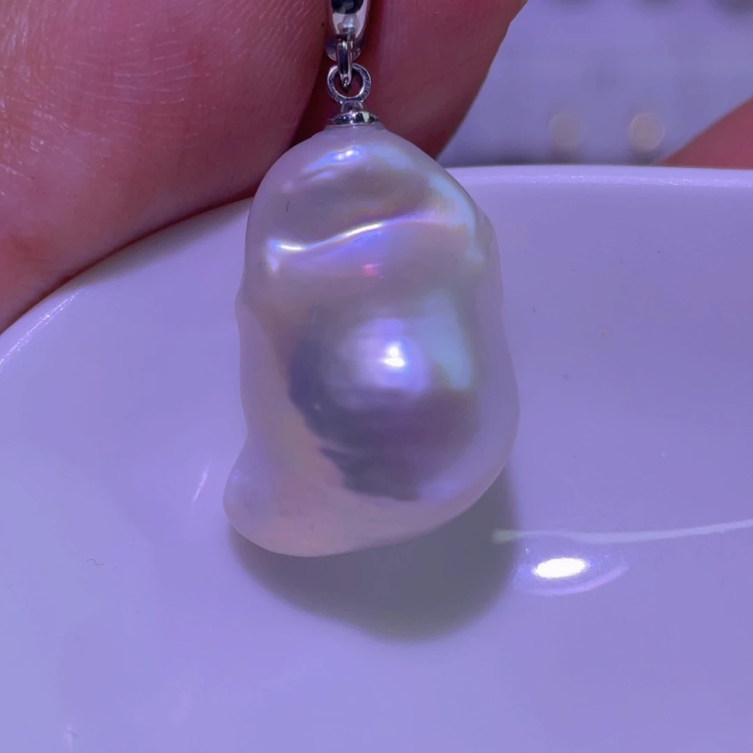 天然淡水珍珠吊坠淡水珍珠未镶嵌