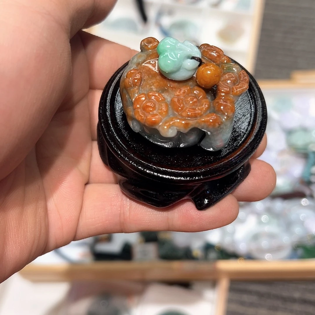 翡翠挂件未镶嵌挂件