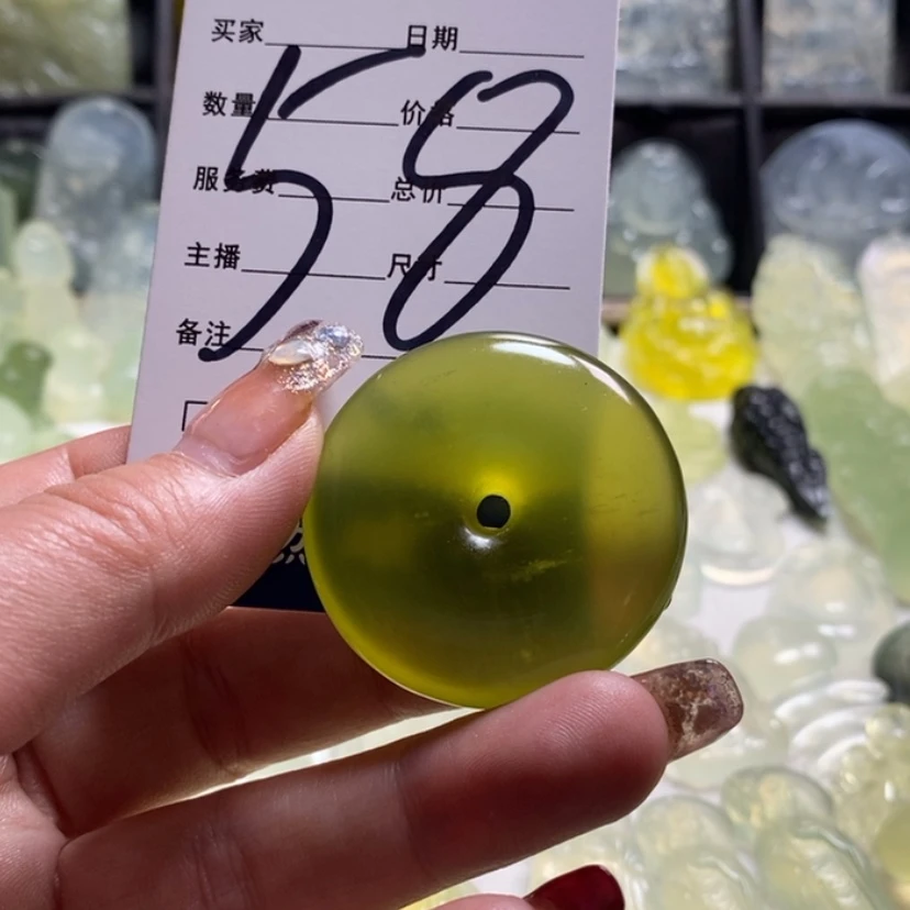 【闪购商品】蛇纹石玉颈饰合金带**卫