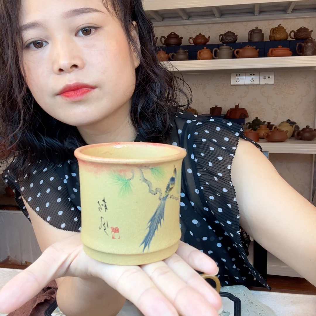 昱***辉茶壶紫砂精工制作
