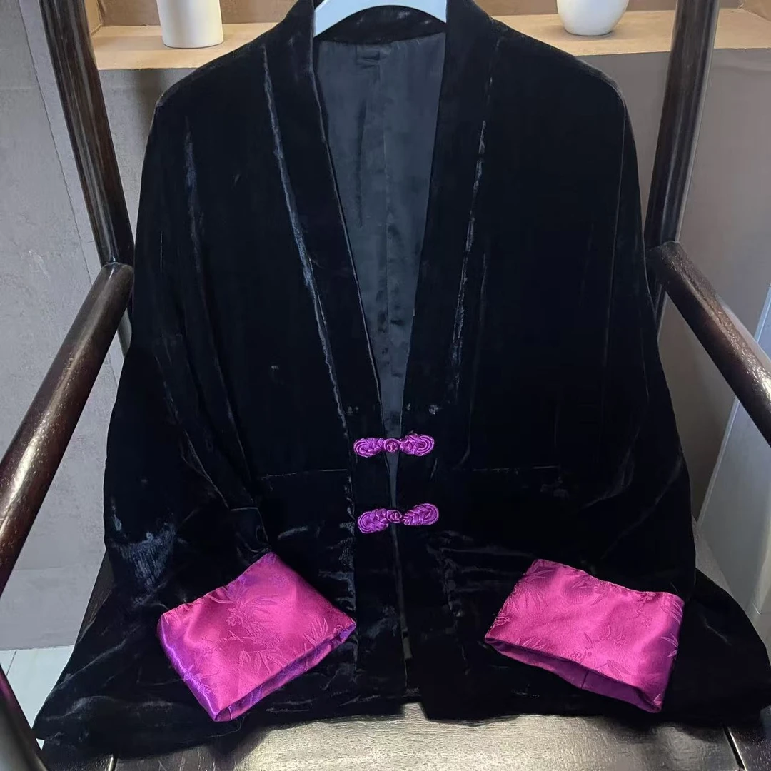 三月国风女装高端新中式时尚轻奢休闲气质外套《515》#中国风设计