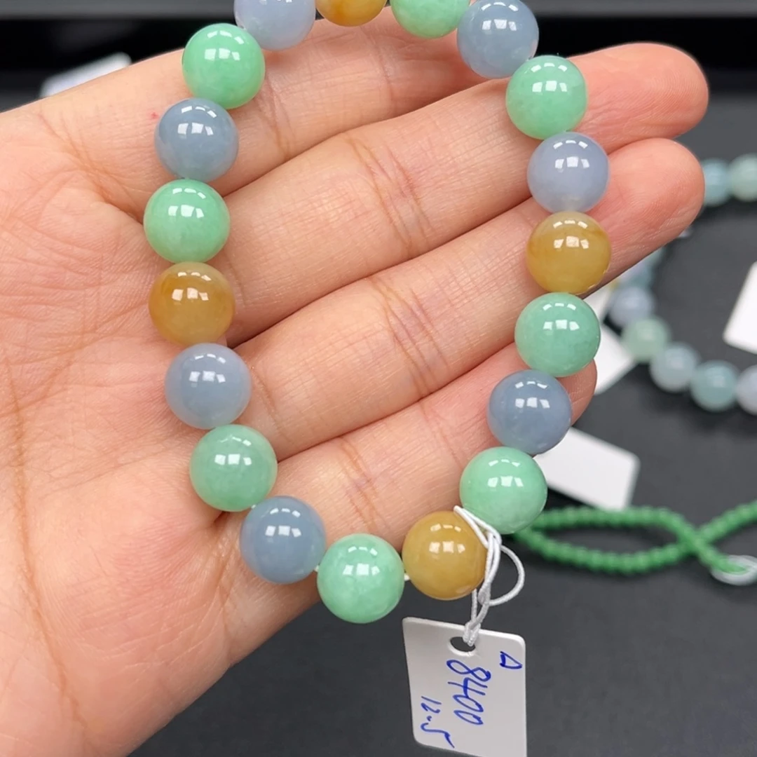 翡翠未镶嵌手链手镯