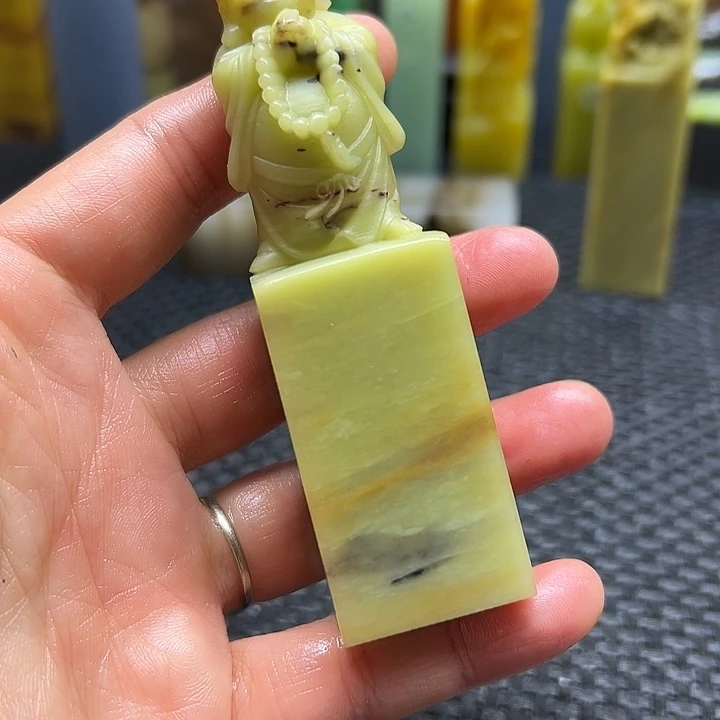 为***航青田石印章石印章石