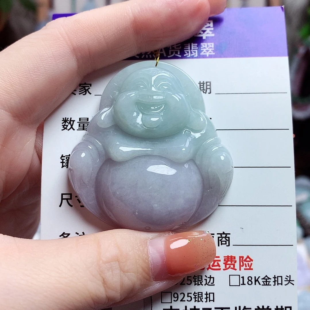 颈饰未镶嵌翡翠佛公40