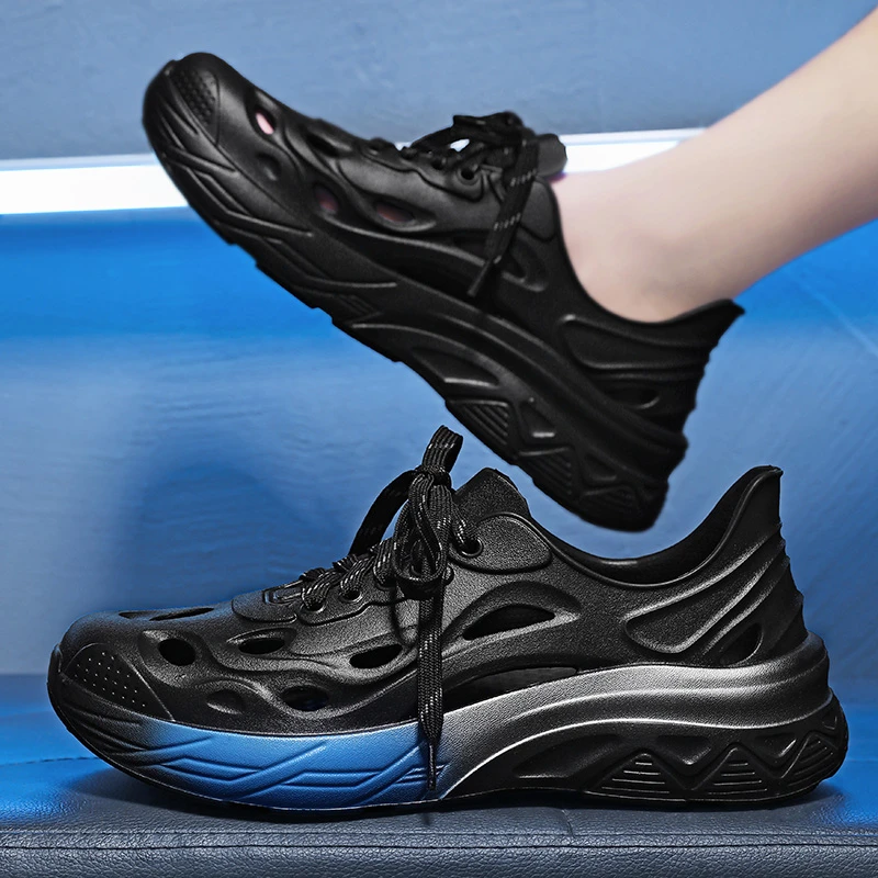 MALUNSEN/玛伦森溯溪鞋男士夏季透气洞洞鞋休闲潮流户外穿沙滩鞋