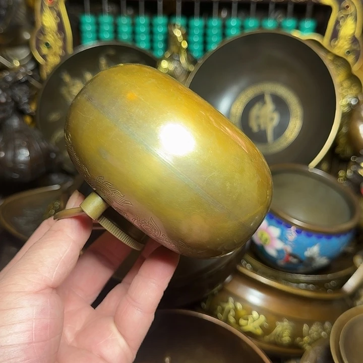 铜器摆件收收藏藏