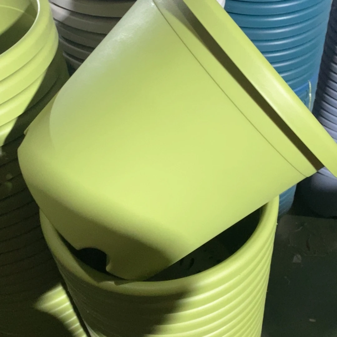 树脂四季盆5#无拖果绿微瑕6