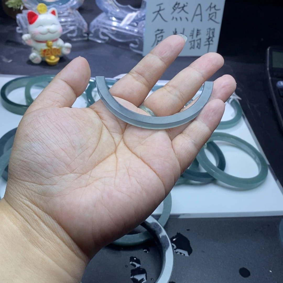 羽***者定制翡翠银S925镀金镶嵌补差价280方