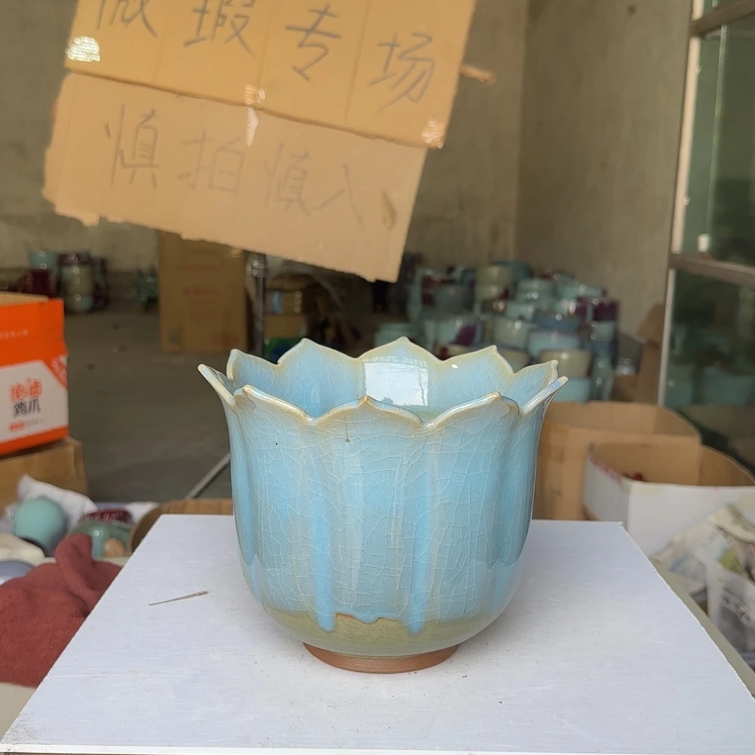 摆件陶郑家钧瓷摆件微瑕