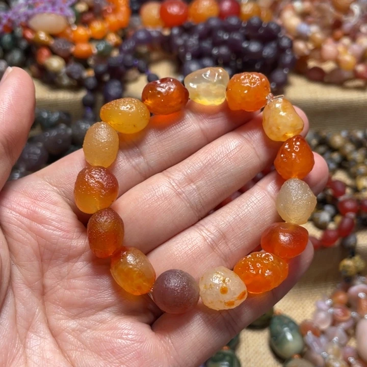 玛瑙/玉髓合金手链