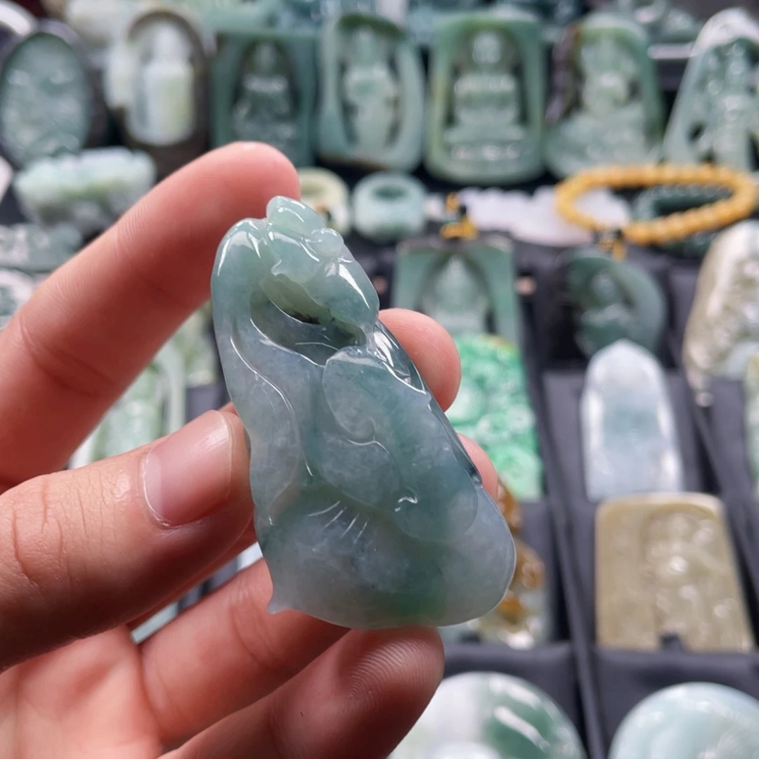 颈饰未镶嵌翡翠翡翠